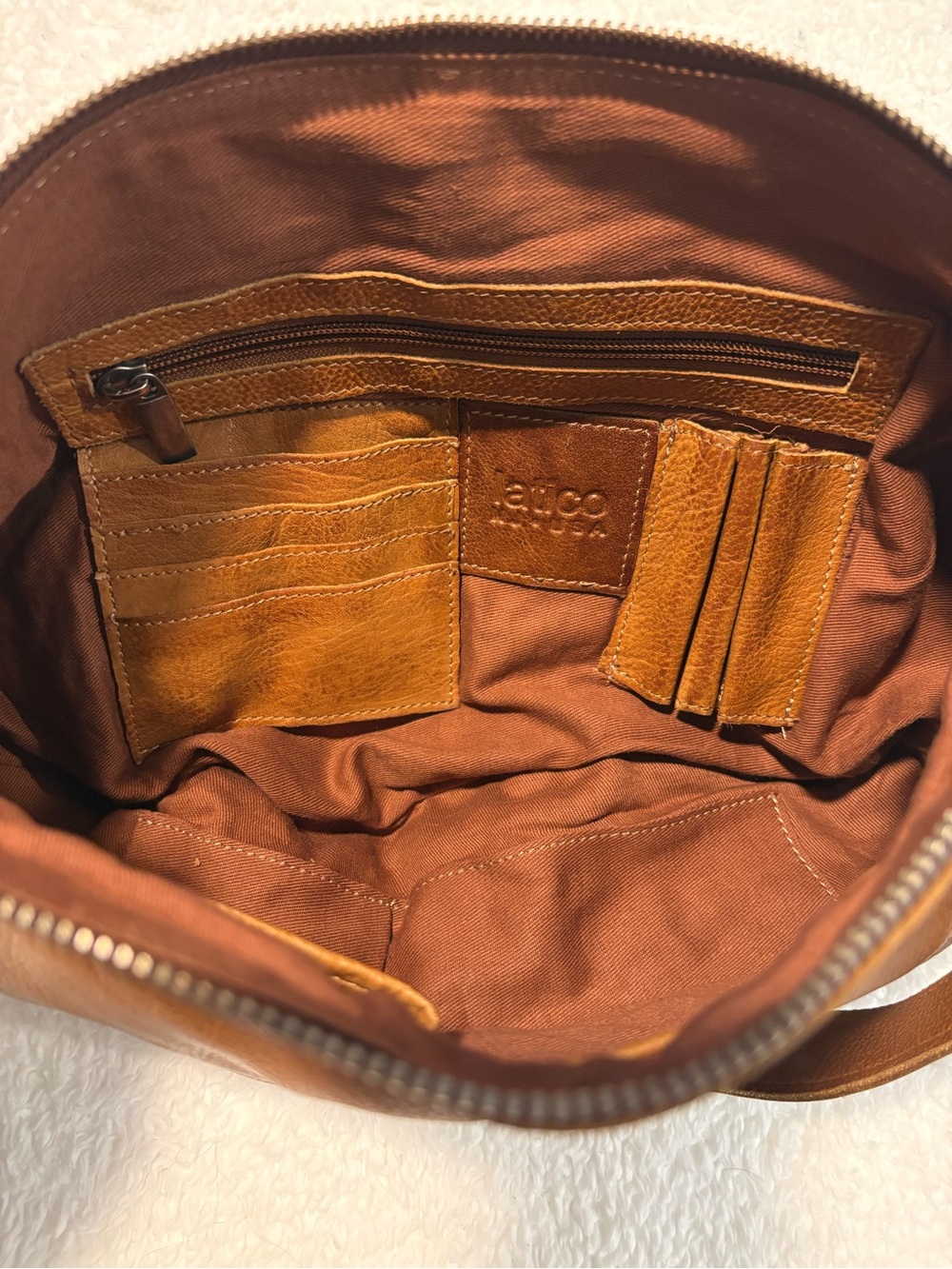 Latico Leathers Callie Sling Cognac - Picture 6 of 9